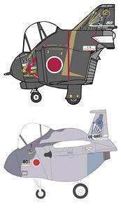F-4 & F-15 (Flight Development Experiment Group 60th Anniversary), Hasegawa, Model Kit, 4967834605121